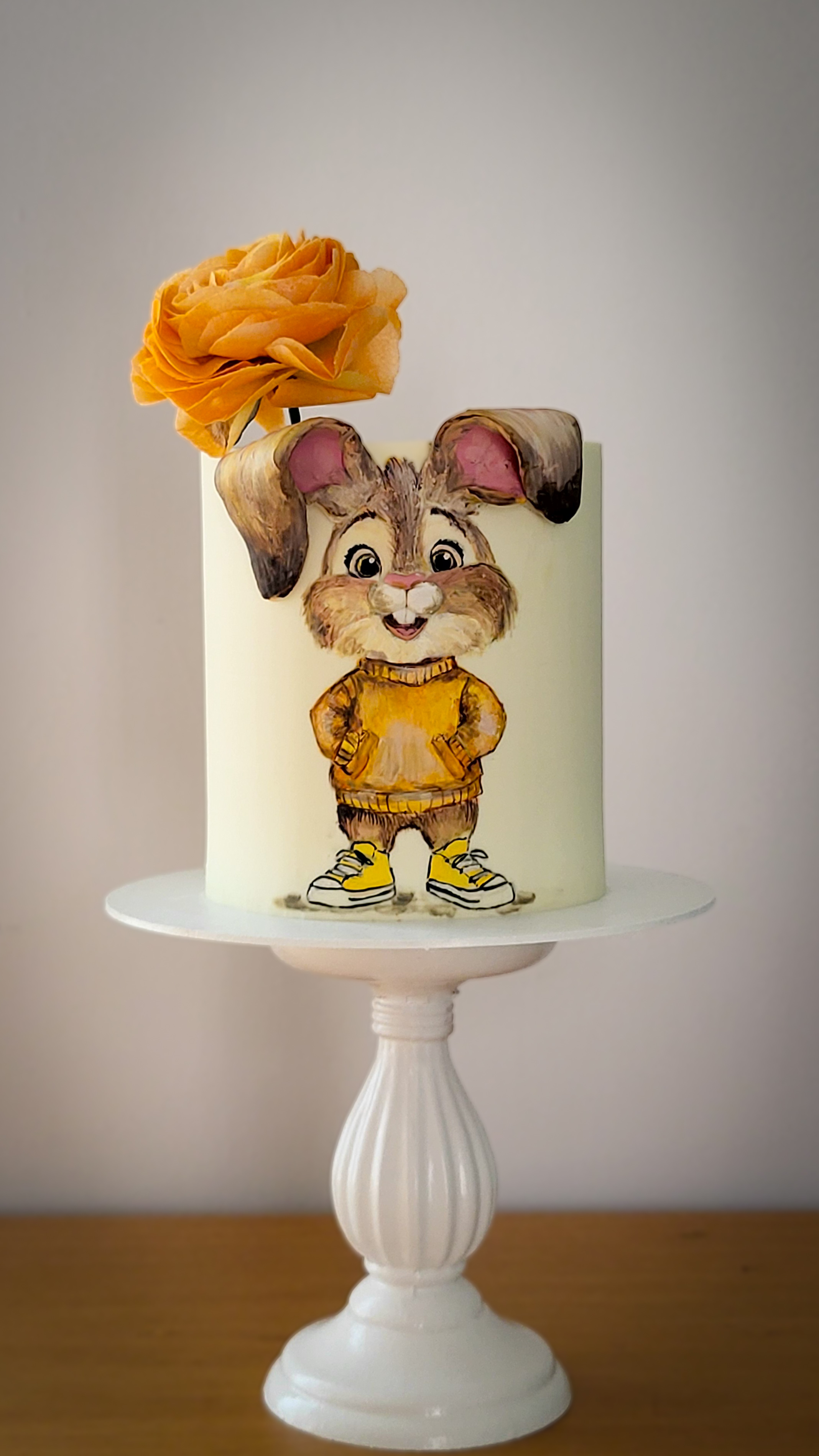 malowanie tort&oacute;w techniką masła kakaowego